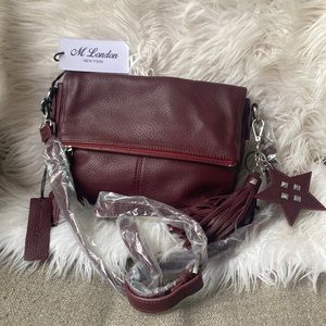 M London New York cross bag